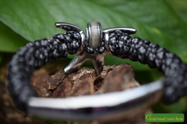 Geknoopte armband voor hem | HSGA2011 - Afbeelding 3