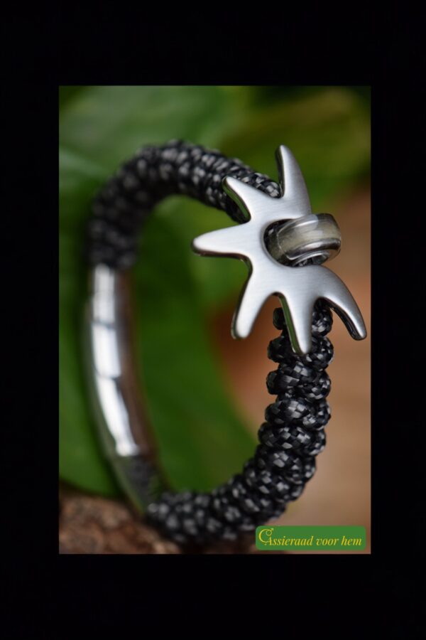 Geknoopte armband voor hem | HSGA2011 - Afbeelding 5