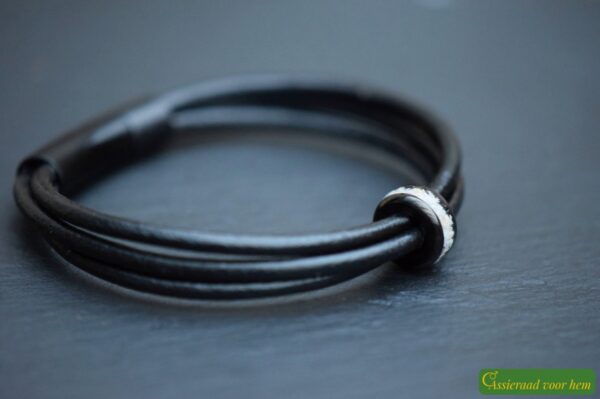 Lederen heren armbanden | HSLA3030 - Afbeelding 2