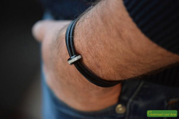 Lederen heren armbanden | HSLA3030 - Afbeelding 3