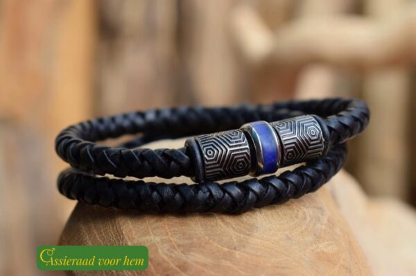 Lederen heren armbanden | HSLA3023