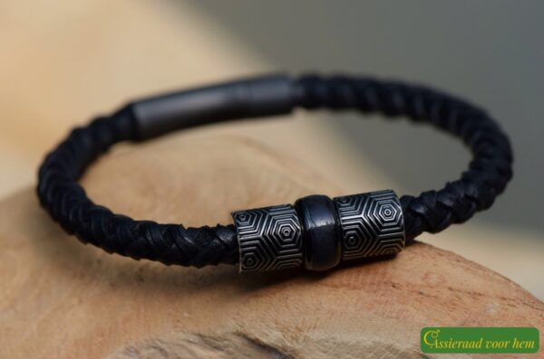 Lederen heren armbanden | HSLA3026 - Afbeelding 2