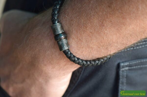 Lederen heren armbanden | HSLA3026 - Afbeelding 3