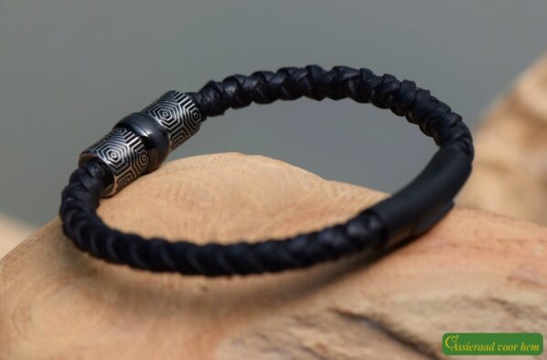 Lederen heren armbanden | HSLA3026 - Afbeelding 4