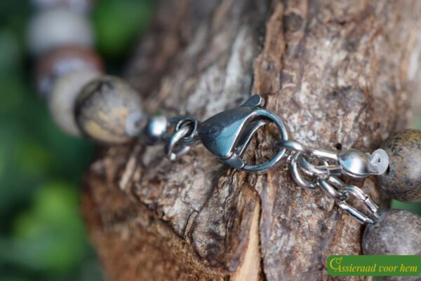 Natuursteen heren armbanden | HSNA4017 - Afbeelding 4