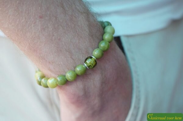 Natuursteen heren armbanden | HSNA4012 - Afbeelding 4