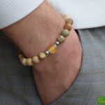 Natuursteen heren armbanden | HSNA4014