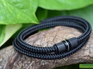 Crematie-as heren gedenk armband sailrope | HSSA1052