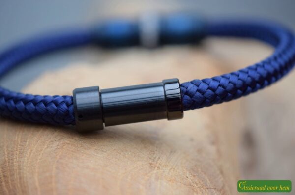 Crematie-as heren gedenk armband sailrope | HSSA1056 - Afbeelding 6