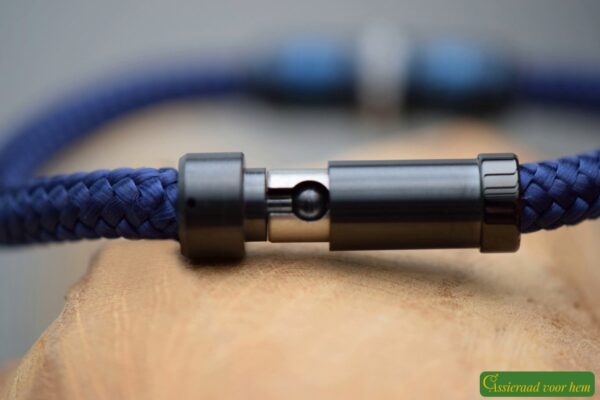 Crematie-as heren gedenk armband sailrope | HSSA1056 - Afbeelding 8