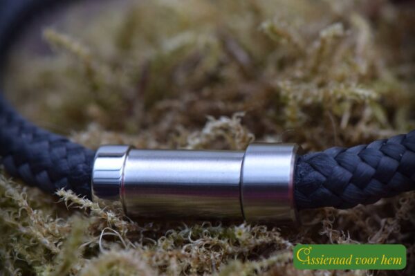 Crematie-as heren gedenk armband sailrope | HSSA1035 - Afbeelding 7