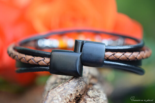 Lederen heren armbanden | HSLA3039 - Afbeelding 3