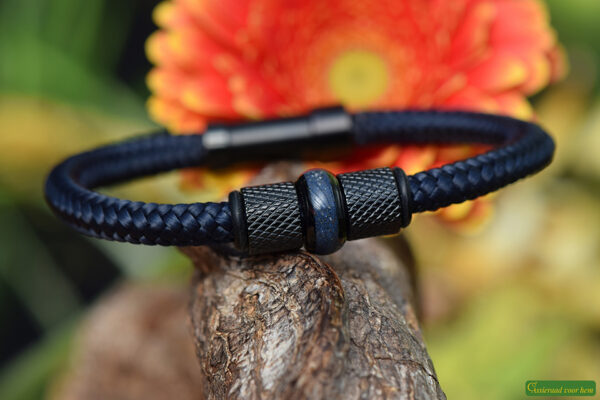 Crematie-as heren gedenk armband sailrope | HSSA1066 - Afbeelding 2