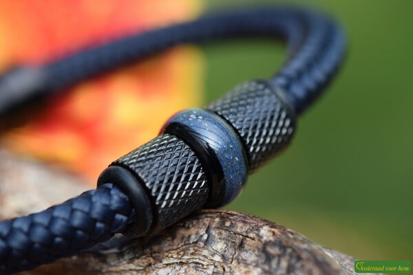 Crematie-as heren gedenk armband sailrope | HSSA1066 - Afbeelding 3