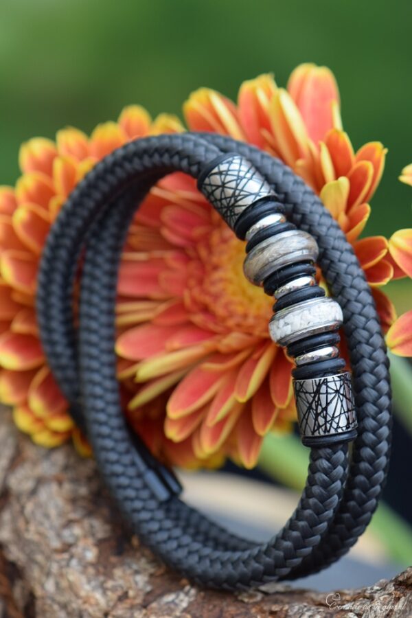 MBHA5001 | Meerdere bewerkingen heren armband - Afbeelding 2